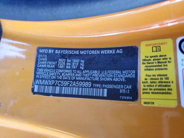 WMWXP7C59F2A59989 Mini Cooper