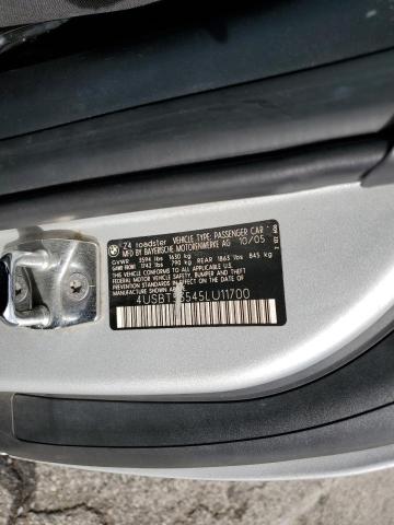 4USBT53545LU11700 BMW Z4 3.0