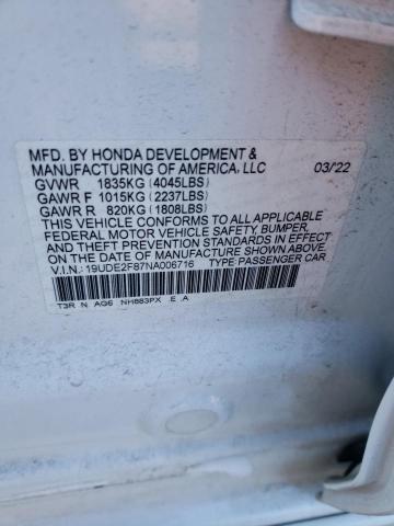 2022 ACURA ILX PREMIU - 19UDE2F87NA006716
