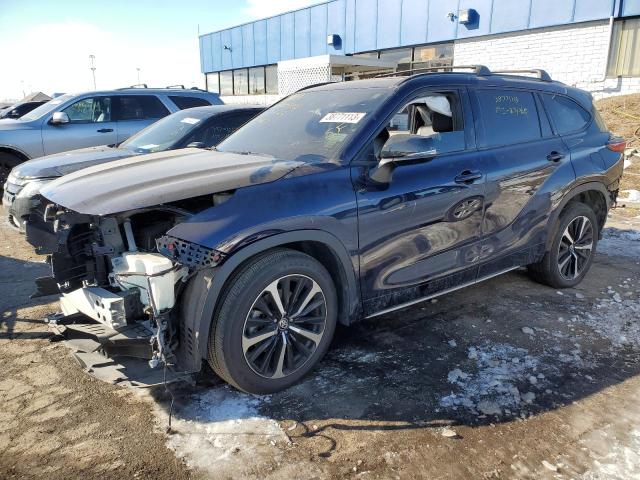 VIN 5TDLZRBH0MS067467 2021 Toyota Highlander, Xse no.1