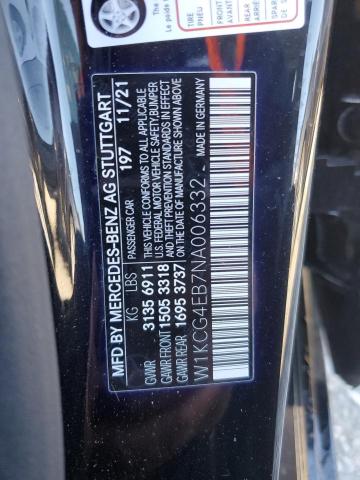 2022 MERCEDES-BENZ EQS SEDAN - W1KCG4EB7NA006332
