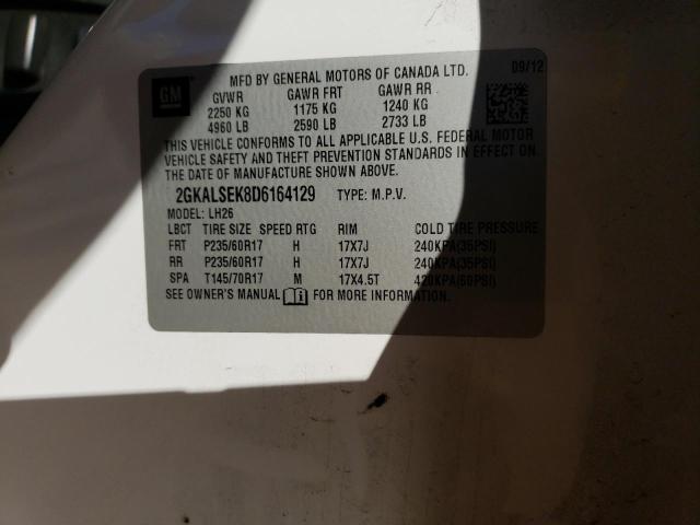 2GKALSEK8D6164129 GMC Terrain Sle