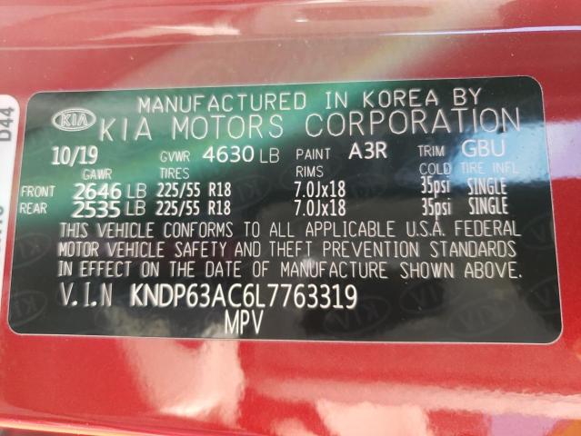 2020 KIA SPORTAGE S - KNDP63AC6L7763319