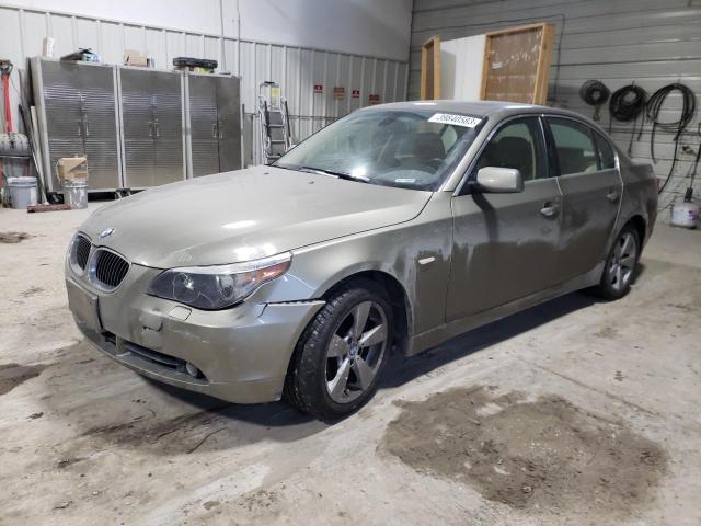 BMW 5 Series salvage cars for sale: 2006 BMW 525 XI
