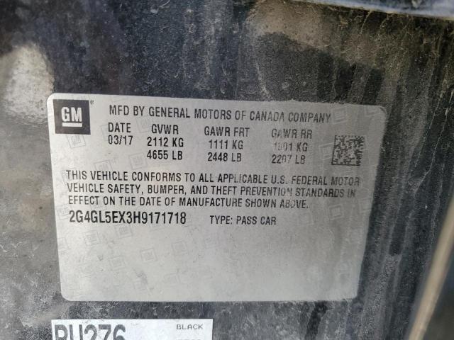 2G4GL5EX3H9171718 Buick Regal Sport Touring
