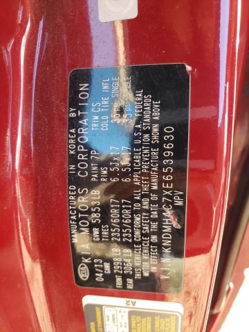 KNDMH4C7XE6539630 KIA SEDONA EX