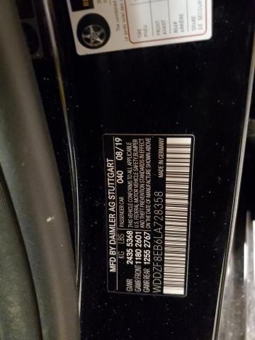 2020 MERCEDES-BENZ E 350 4MAT - WDDZF8EB6LA728358