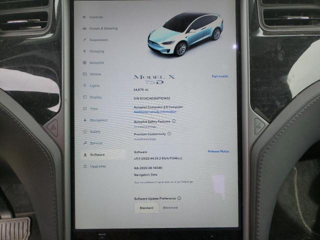 5YJXCAE25JF101432 Tesla MODEL X