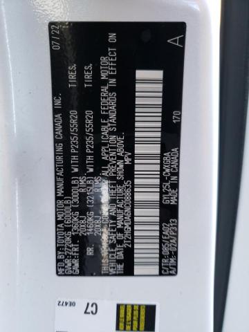 2022 LEXUS RX 450H - 2T2HGMDA6NC088635