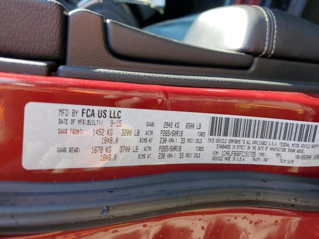 1C4RJFBG6FC151725 Jeep Grand Cherokee Limited