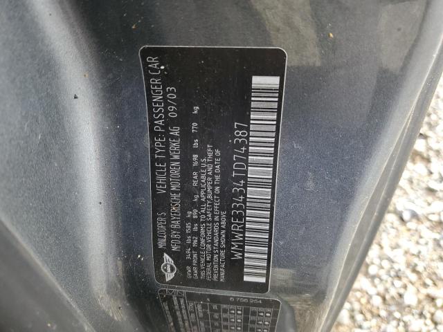WMWRE33434TD74387 Mini Cooper