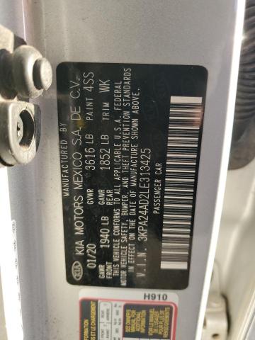 3KPA24AD2LE313425 KIA RIO LX