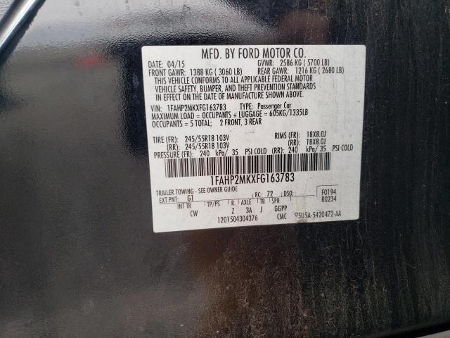 2015 FORD TAURUS POL - 1FAHP2MKXFG163783