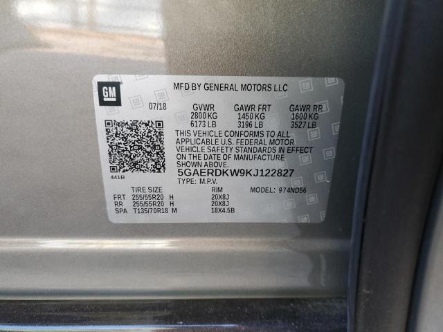 2019 BUICK ENCLAVE AV - 5GAERDKW9KJ122827