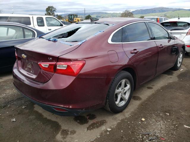2016 CHEVROLET MALIBU LS - 1G1ZB5ST0GF292626