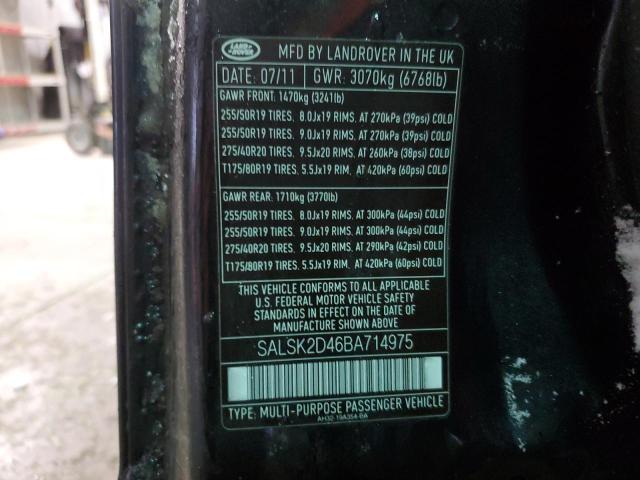SALSK2D46BA714975 Land Rover RANGEROVER