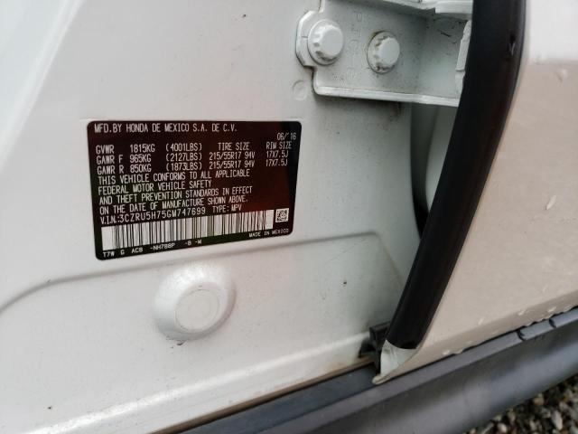 2016 HONDA HR-V EXL - 3CZRU5H75GM747699