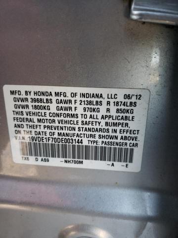 19VDE1F70DE003144 Acura Ilx 20 Tech