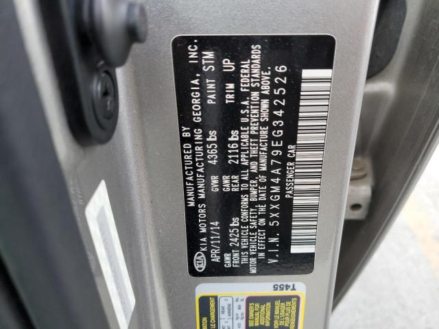5XXGM4A79EG342526 KIA Optima Lx