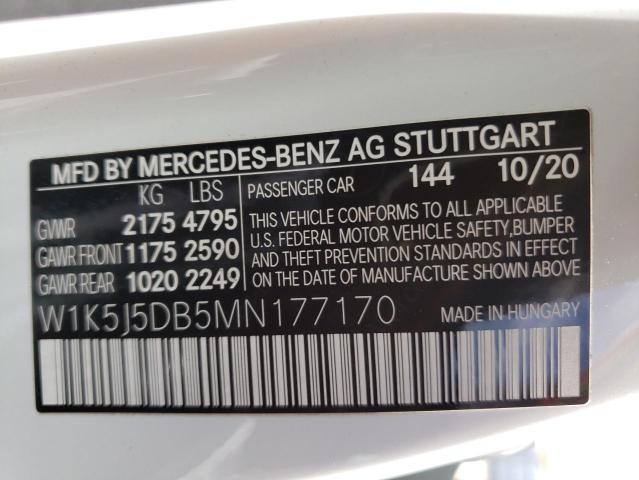 2021 MERCEDES-BENZ CLA 45 AMG - W1K5J5DB5MN177170