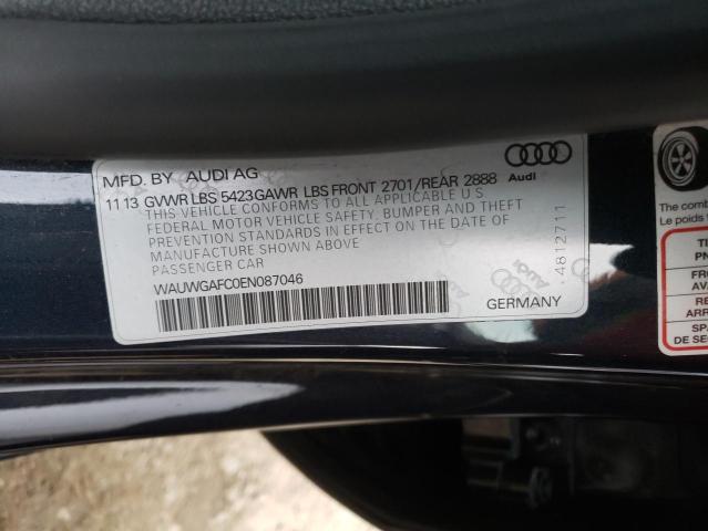 VIN WAUWGAFC0EN087046 2014 Audi A7, Premium Plus no.13