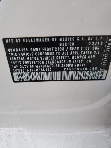 2016 VOLKSWAGEN JETTA S - 3VW267AJ1GM355142