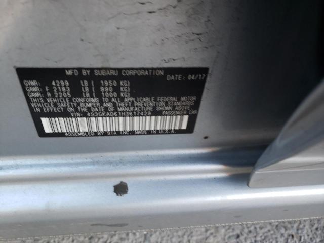 4S3GKAD61H3617429 Subaru Impreza Premium Plus
