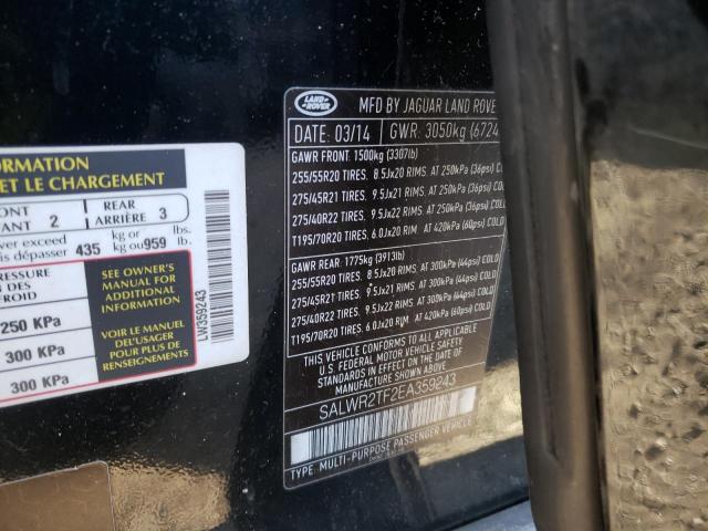SALWR2TF2EA359243 Land Rover Range Rover Sport Sc