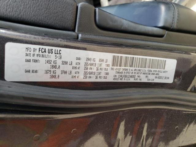 1C4RJFBGXJC406952 Jeep Grand Cherokee Limited