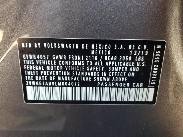2020 VOLKSWAGEN GOLF - 3VWG57AU9LM004072