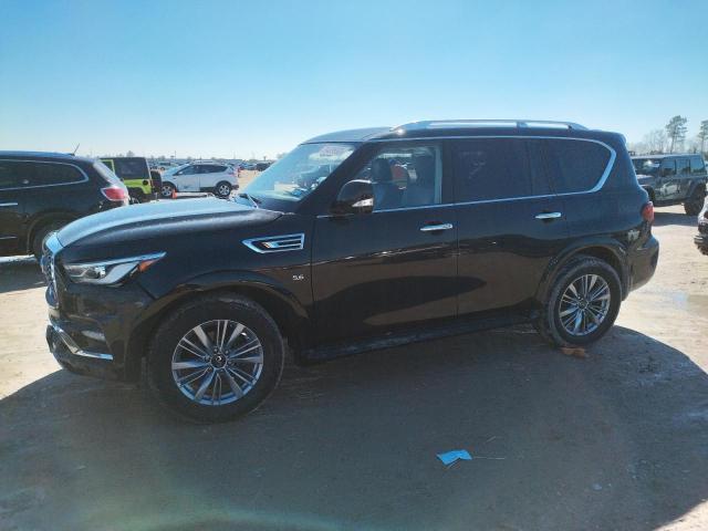 Infiniti QX80 salvage cars for sale: 2019 Infiniti QX80 Luxe