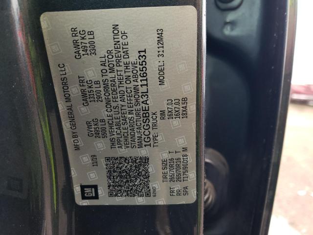 2020 CHEVROLET COLORADO - 1GCGSBEA3L1165531