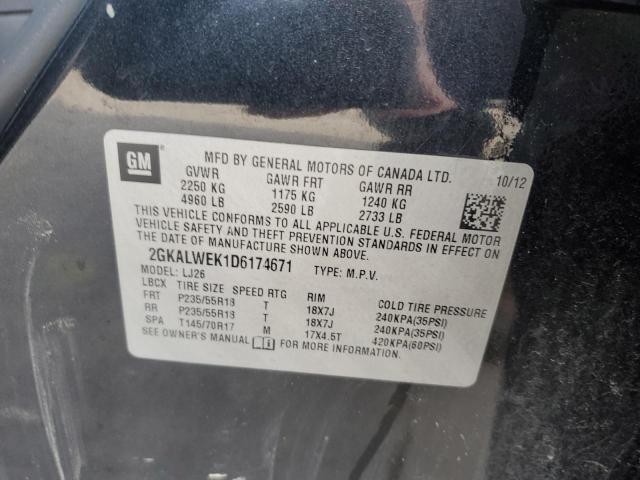 2GKALWEK1D6174671 GMC Terrain Slt