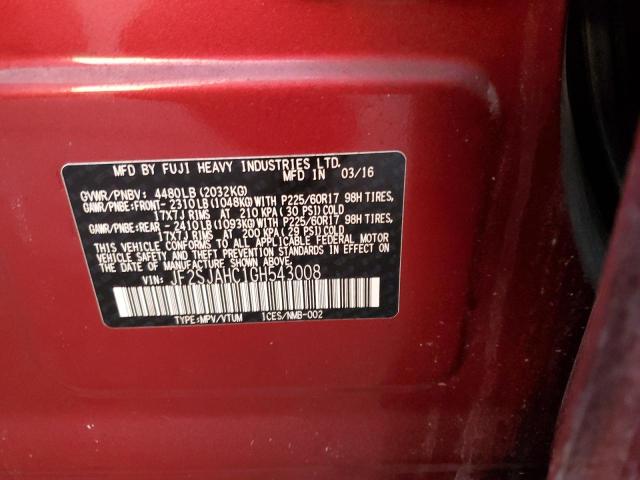 JF2SJAHC1GH543008 Subaru Forester 2.5i Limited