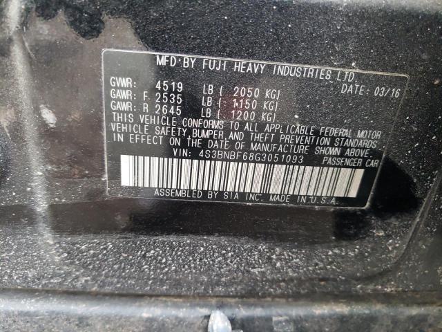 4S3BNBF68G3051093 Subaru Legacy 2.5i Premium