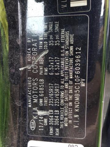 KNDMB5C10F6039612 KIA SEDONA LX