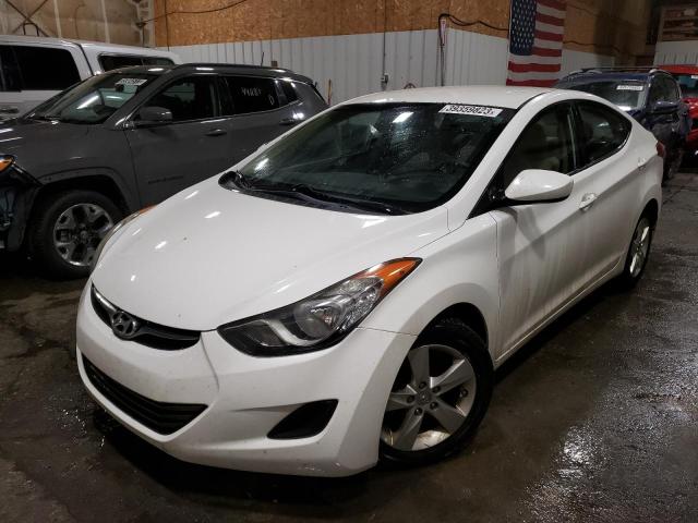 Salvage cars for sale from Copart Anchorage, AK: 2013 Hyundai Elantra GLS