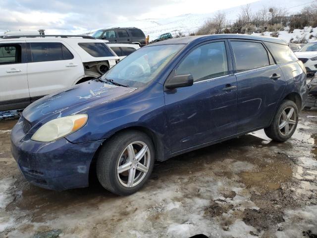Salvage cars for sale at Reno, NV auction: 2003 Toyota Corolla Matrix XR