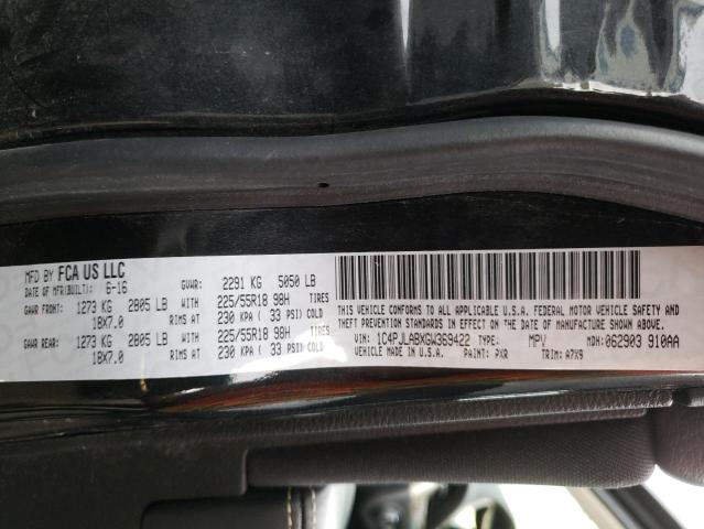 1C4PJLABXGW369422 Jeep Cherokee Sport