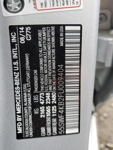 2015 MERCEDES-BENZ C 300 4MAT - 55SWF4KB2FU009404