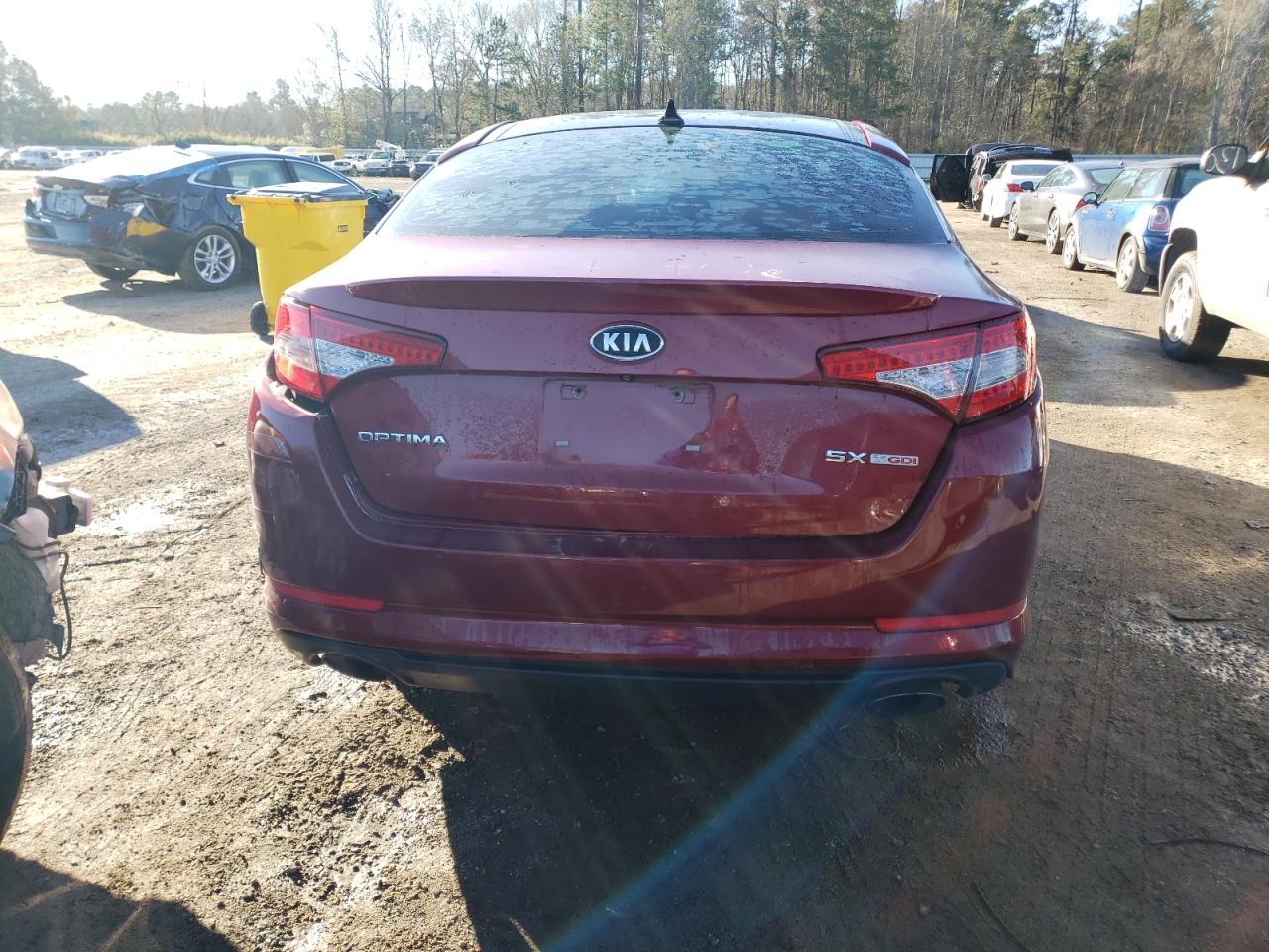 2012 Kia Optima Sx VIN: 5XXGR4A66CG087453 Lot: 60548513