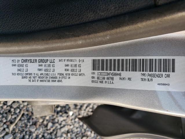 2015 CHRYSLER 200 C - 1C3CCCCBXFN508446