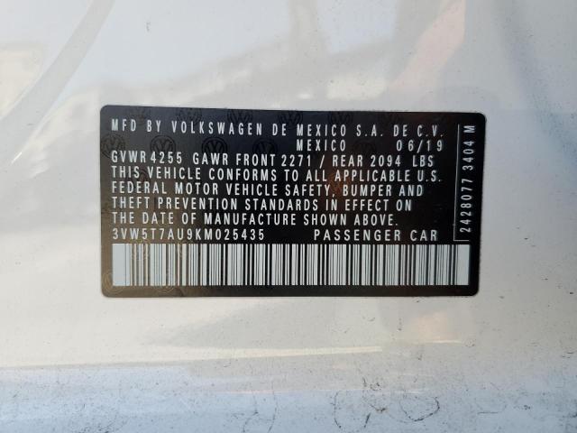 2019 VOLKSWAGEN GTI S - 3VW5T7AU9KM025435