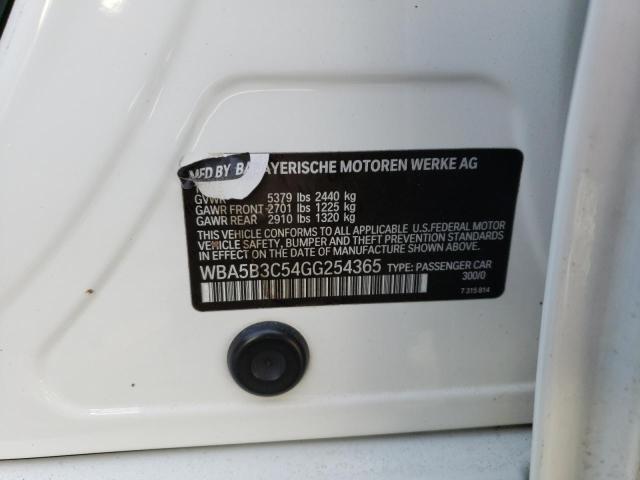 WBA5B3C54GG254365 BMW 535 XI