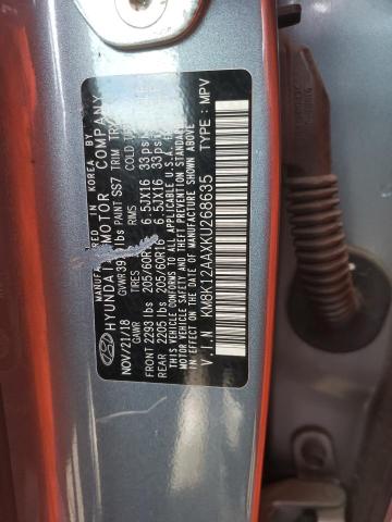 2019 HYUNDAI KONA SE - KM8K12AAXKU268635