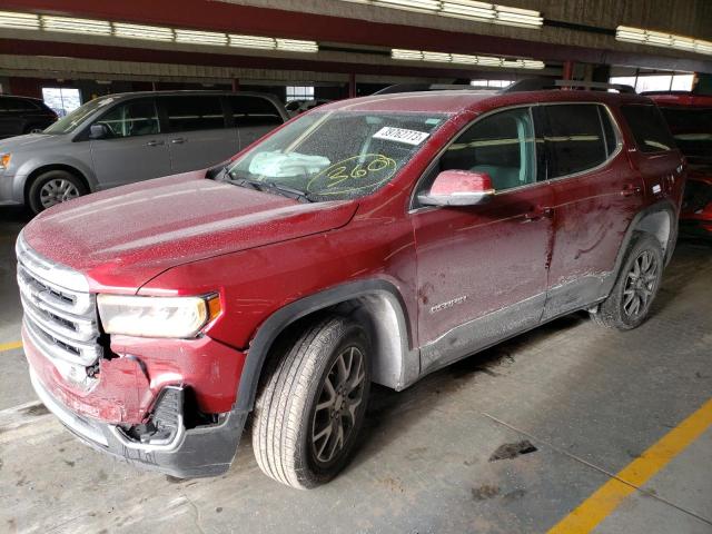 Salvage cars for sale from Copart Dyer, IN: 2020 GMC Acadia SLE