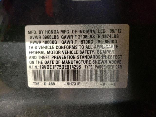 19VDE1F75DE014298 Acura Ilx 20 Tech