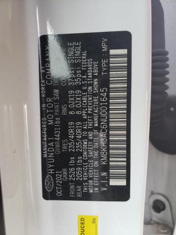 2022 HYUNDAI KONA N BAS KM8KH3AC6NU001645