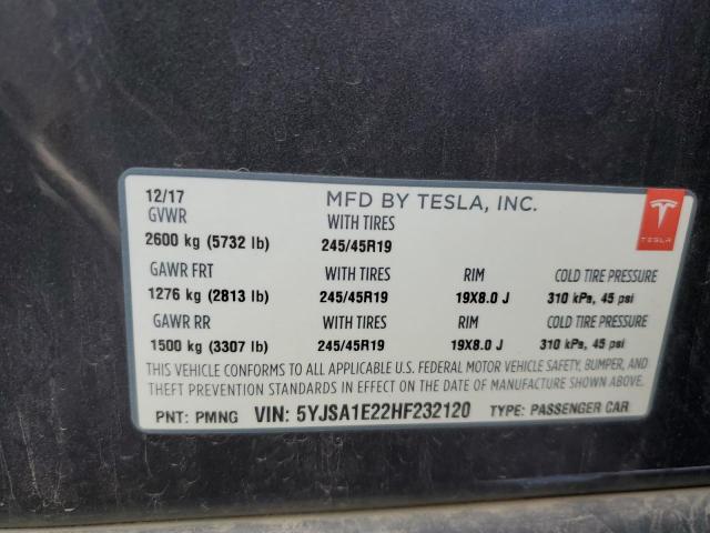 5YJSA1E22HF232120 Tesla MODEL S