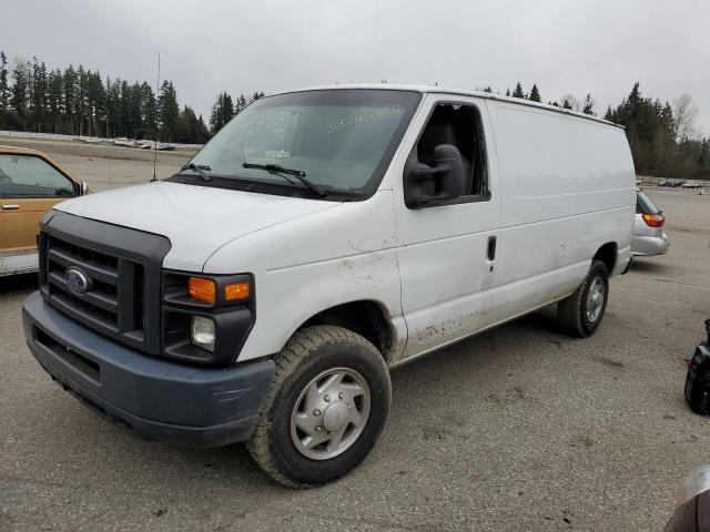 Salvage trucks for sale at Arlington, WA auction: 2014 Ford Econoline E350 Super Duty Van